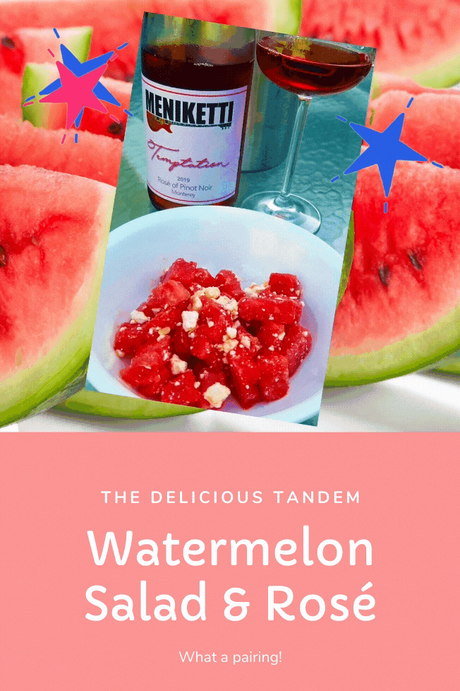 Photo of Watermelon Salad & TemptationRosé